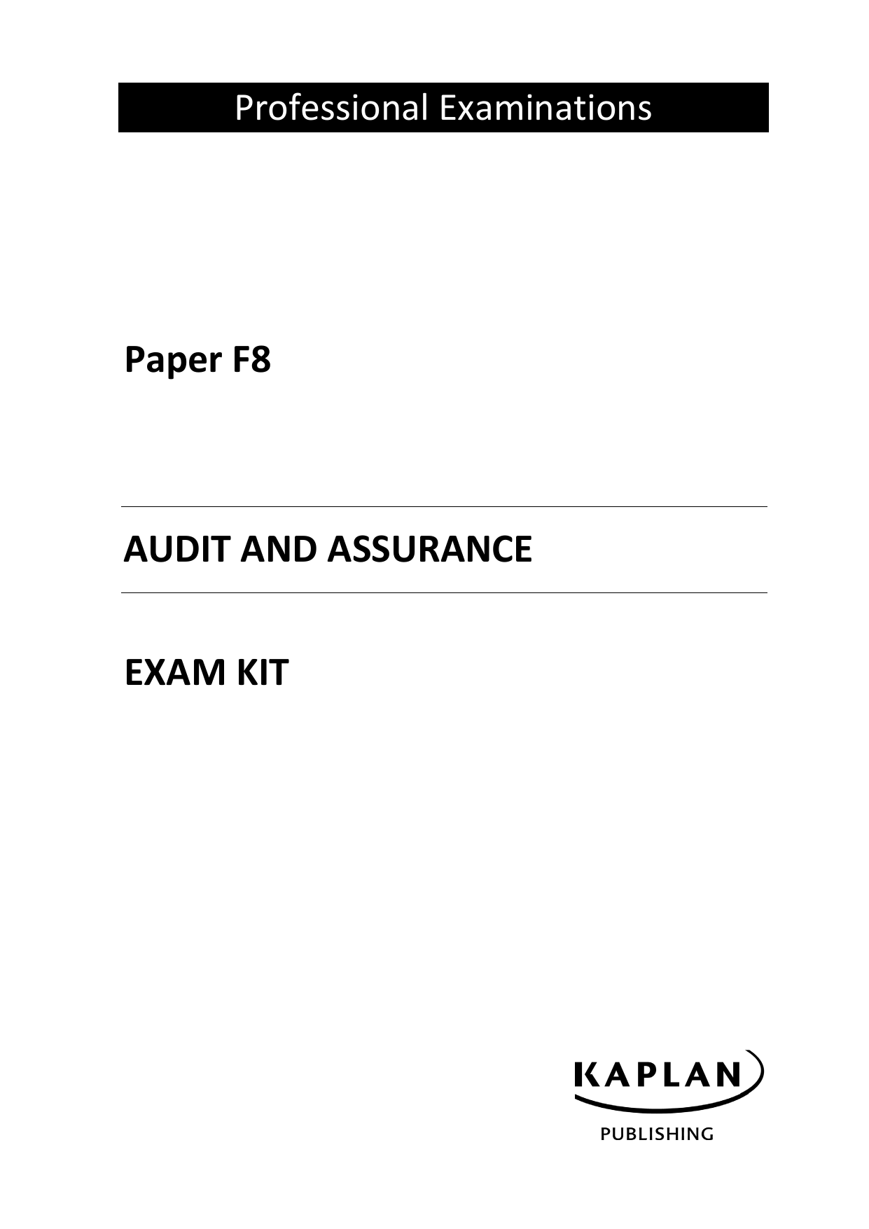 acca f8 revision kit free download pdf