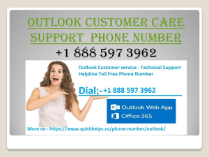 +1-888-597-3962 Outlook Customer Support  Phone Number 