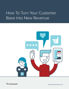 Turn Customer Base into New Revenue eBook