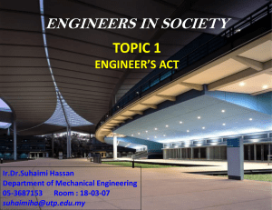 Engineers Act