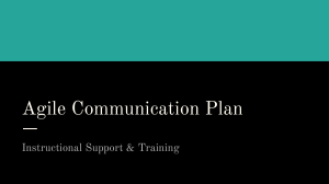 Agile-Communication-Plan