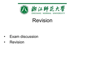 Marketing exam revision