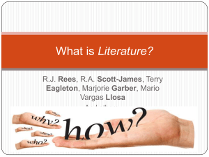 What Is Literature