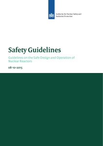 Nuclear Reactor Safety Guidelines: Design & Operation