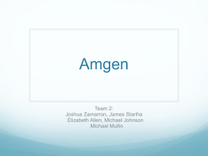 Amgen Presentation