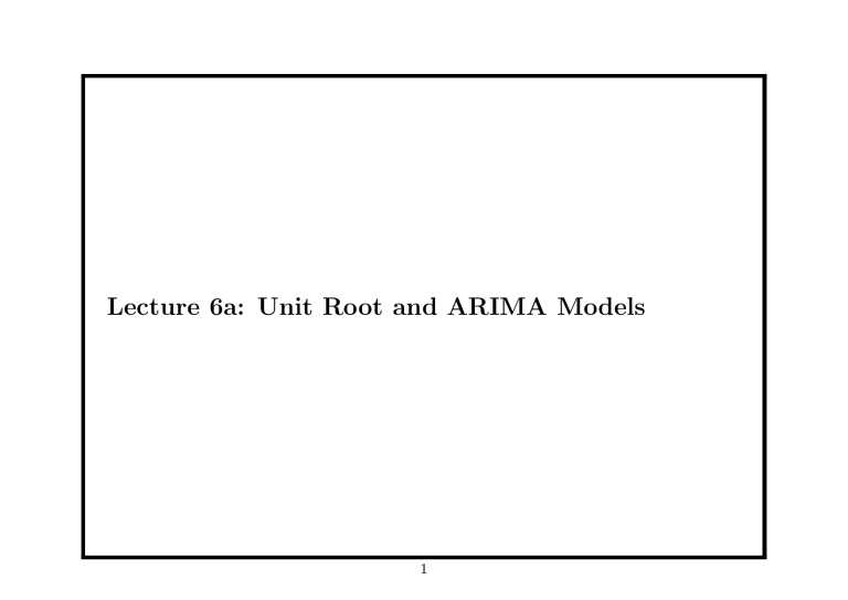 Unit Root1