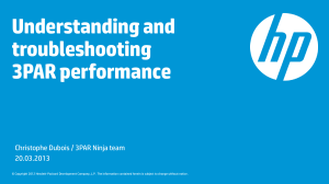 Understanding and Troubleshooting 3PAR Performance