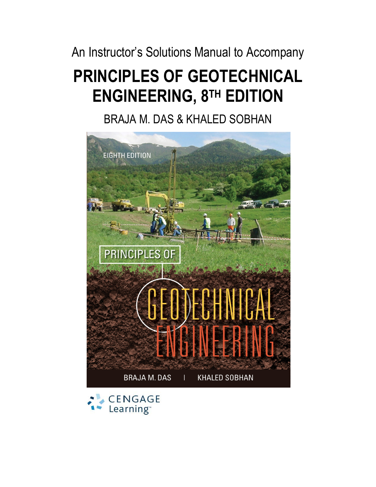 principles of geotechnical engineering si 8e solutions manual
