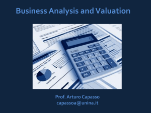 002019  Business Analysis and Valuation - Introduction