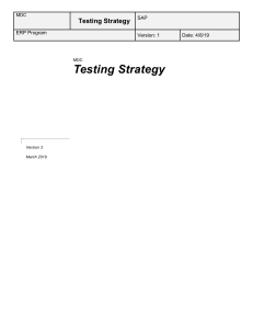 ERP Program Testing Strategy v1
