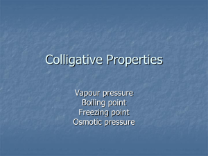 Colligative Properties ppt