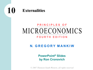 Principles of Microeconomics Mankiew Chapter 10 4th Edition