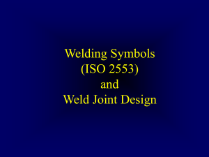 Welding Symbols ISO 2553 Weld Joint Design
