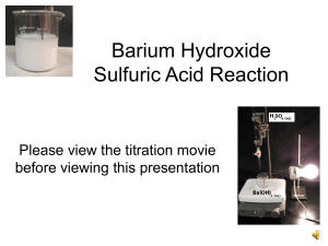 2b. Ch 4 Barium hydroxide sulfuric acid titration 