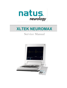 EMG XLTEK NATUS NEUROLOGY SERVICE MANUAL