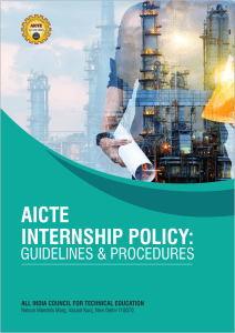 AICTE Internship Policy