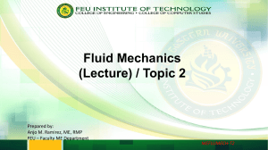 T2 - Fluid Mechanics CH2