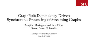 GraphBolt: Dependency-Driven Synchronous Processing of Streaming Graphs