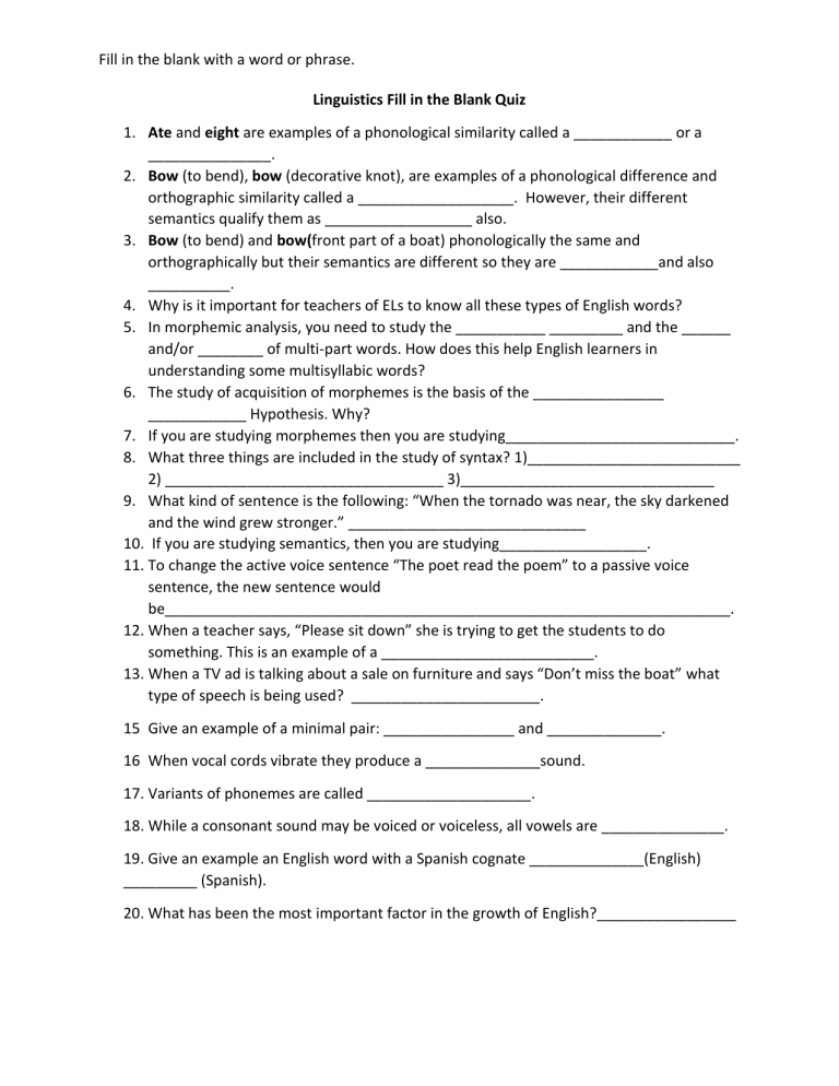 assignment chapter 24 fill in the blank quiz