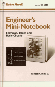 (ebook) Radio Shack - Mini-Notebook - Formulas Tables Basic Circuits 
