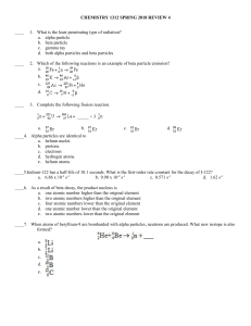 Chemistry 2 Review