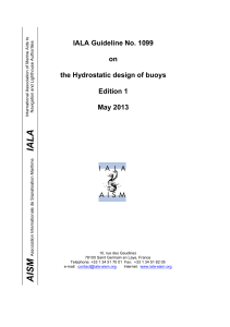 Hydrostatic Buoy Design (PDF en)