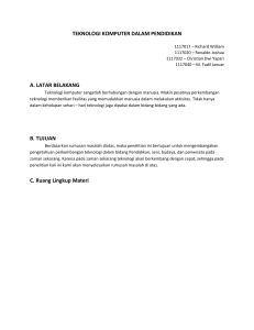 Teknologi Komputer dalam Pendidikan: Manfaat & Kekurangan