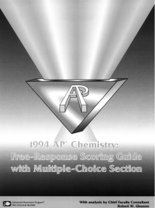 1994 released exam (ap chem)