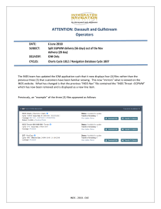 Dassault and Gulfstream 4 line item notice