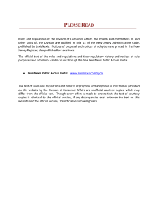 NJ Health Care Service Firm Regulations