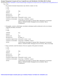 strategic-management-concepts-cases-competitiveness-globalization-11th-edition-hitt-test-bank
