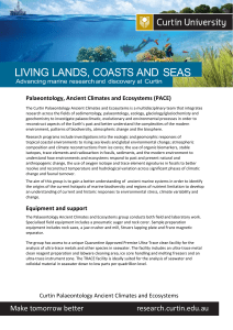 Living lands, coasts and seas