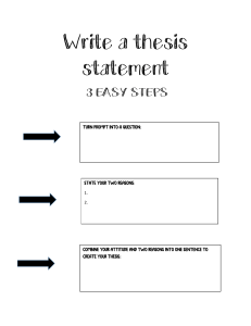 Thesis in 3 steps (1)