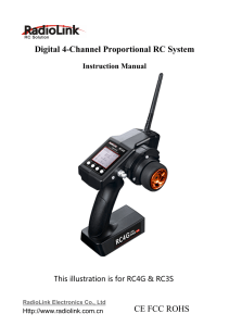 Radiolink RC4G&RC3S User Manual