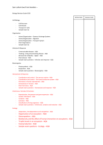 Biology Revision Guide