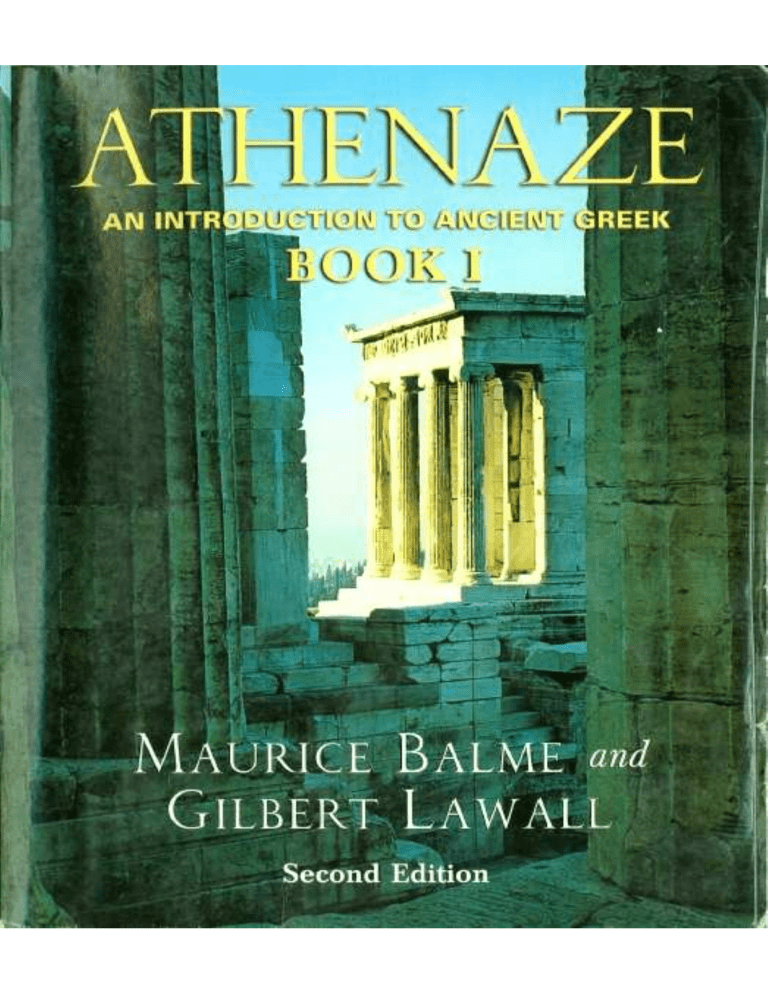 Athenaze Book 1 Pdf Learn Ancient Greek