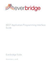 REST Application Programnming Interface Guide Nov2018