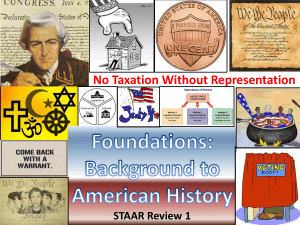 staar 01 background to american history