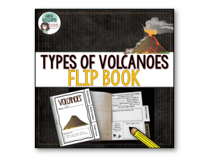 Volcano Flip Book to Learn Types of Volcanoes