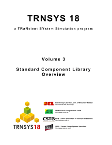 03-ComponentLibraryOverview Transys User Guide