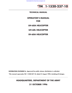 UH-60A Manual