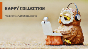 Tugas Project Pelatihan 3 Happy Collection