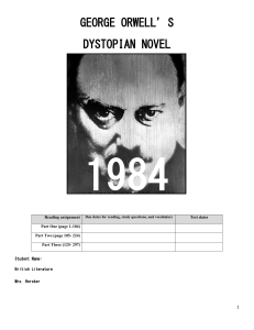 1984 Study packet