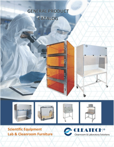 Scientific Equipment Lab & Cleanroom Furniture - CleaTech LLC