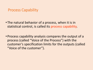 Process Capability Analysis: Cp, Cpk, and Statistical Control