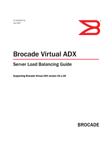 brocade virtual ADX