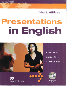 williams erica j presentations in english