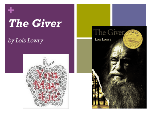The Giver Overview