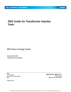 IEEE C57.98-2011 (Guia de prueba de impulso)