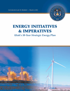 Utah 10 Year Energy Plan